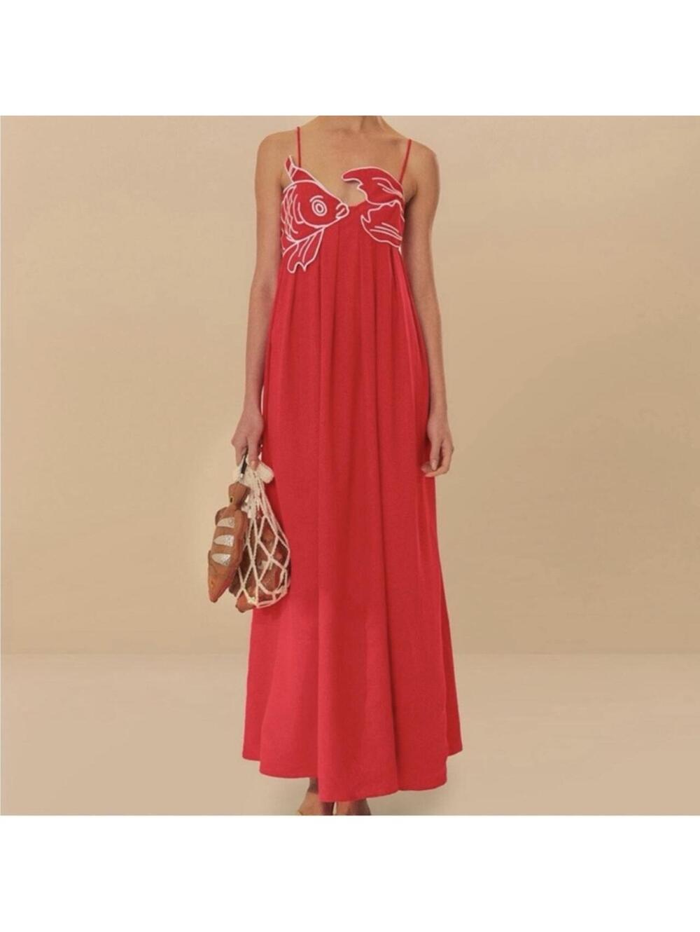 Women's Red Dress